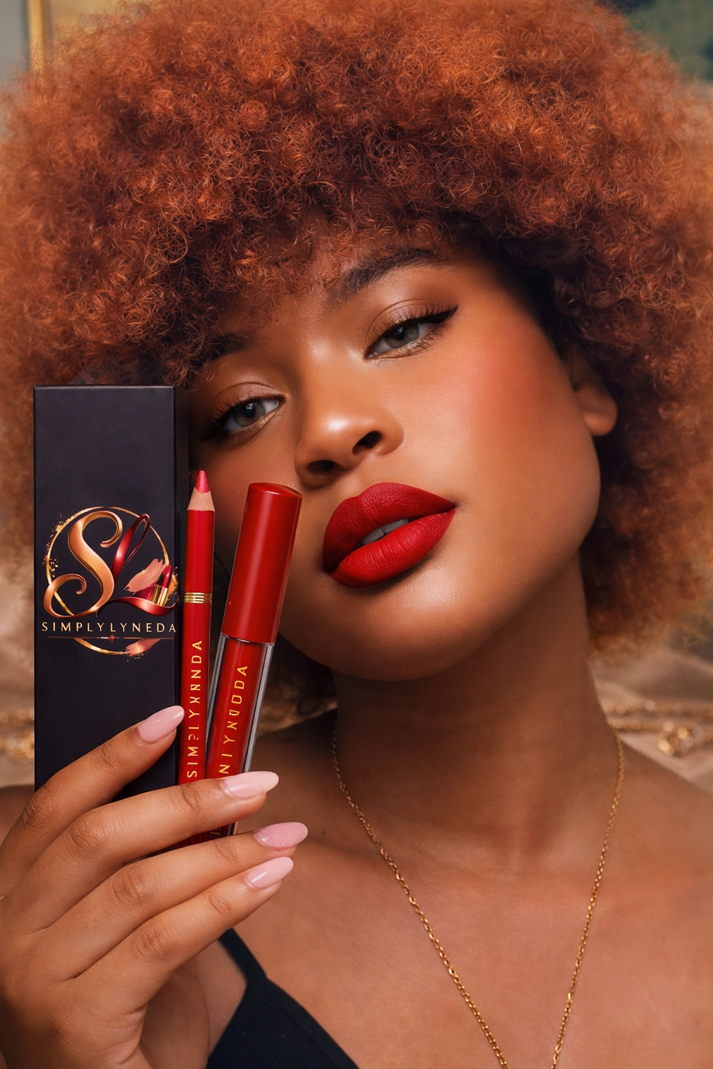 SimplyLyneda Lip Duo – Matte Lipstick & Lip Liner
