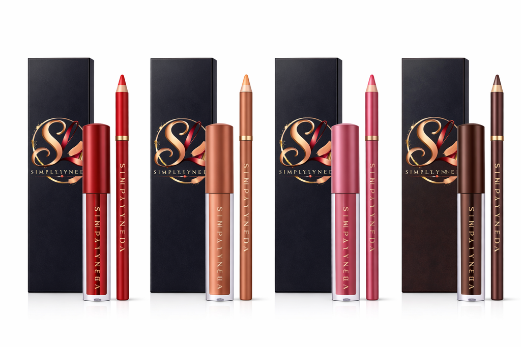 SimplyLyneda Lip Duo – Matte Lipstick & Lip Liner